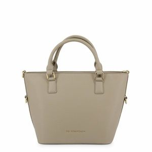 Tru Trussardi Womens Beige Leather Handbag NEW